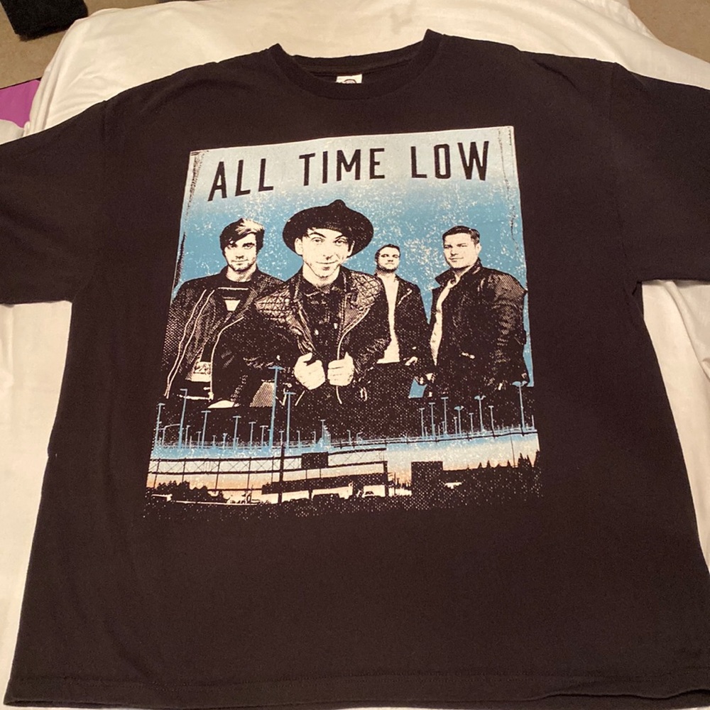 Vintage All Time Low Concert Shirt